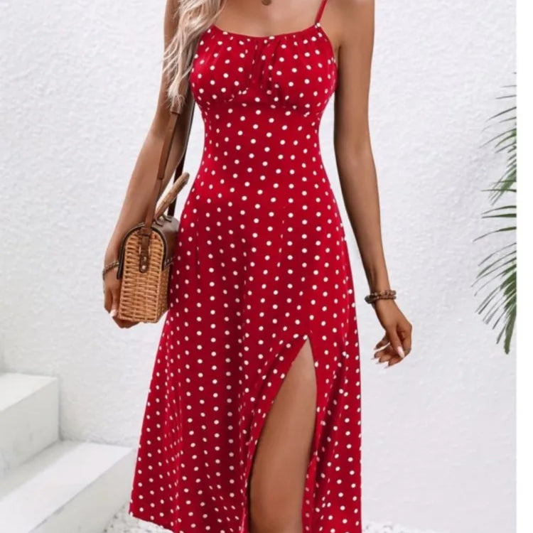 Women's Summer Spaghetti Strap Dress